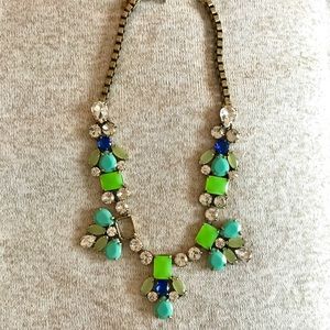 J. Crew Jeweled Statement Necklace